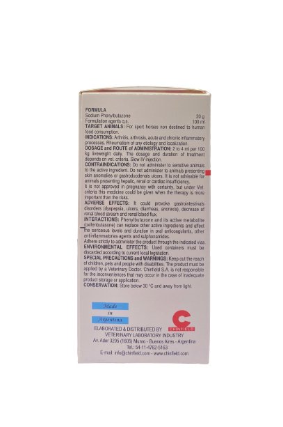 Fenilbutazona al 20% 100ml - Shopivet.com