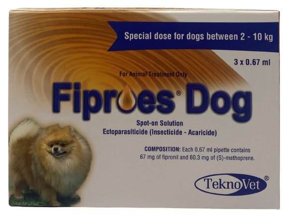 Fiproes Dog 2-10 kg - Shopivet.com