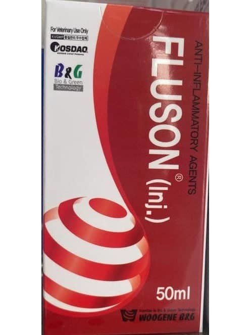 FLUSON Inj 50ml RED - Shopivet.com