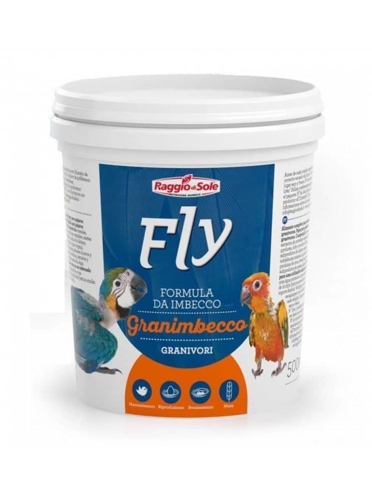 fly granimbecco formula da imbecco per granivori 500 gr - Shopivet.com