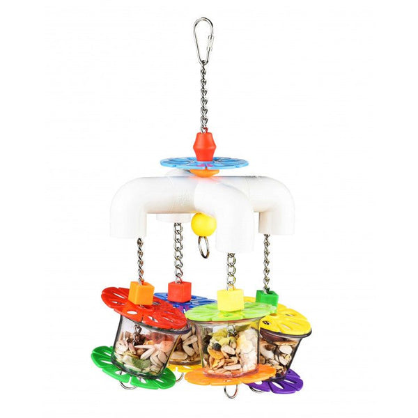 FORAGING PARTY PARROT TOY - Shopivet.com