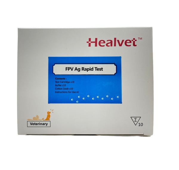 FPV Ag Rapid Test Healvet - Rapid test for Parvo 1 Tests - Shopivet.com