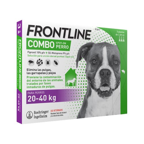 Frontline Combo Dog Large 20 up to 40 kg - Shopivet.com