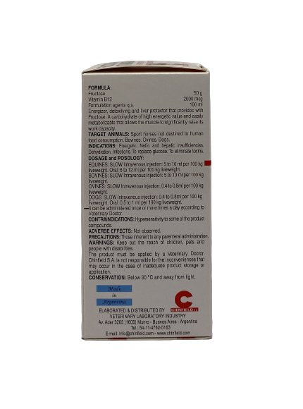 Fructosa Vitaminada 100ml - Shopivet.com