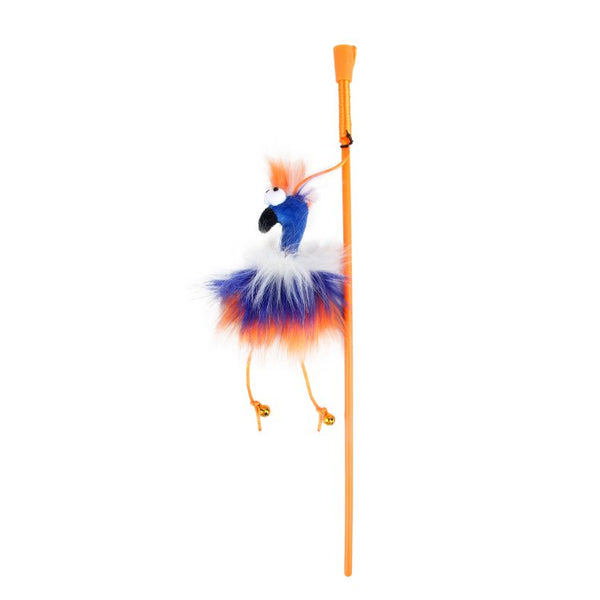 Furry Ball - Fluffy Bird Wand - Shopivet.com