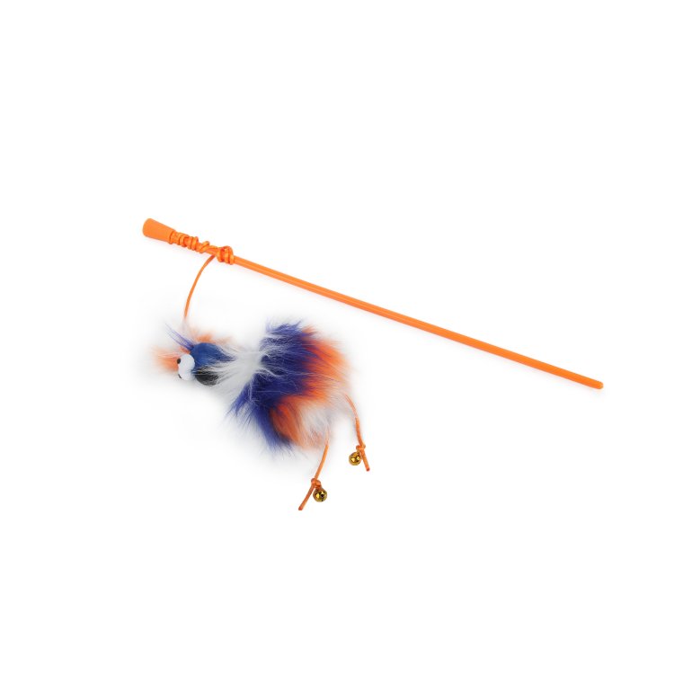 Furry Ball - Fluffy Bird Wand - Shopivet.com