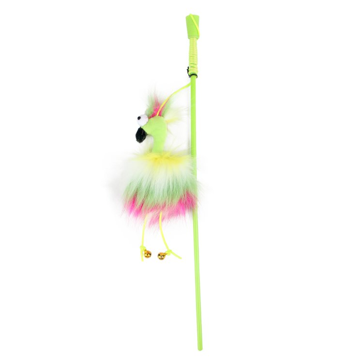 Furry Ball - Fluffy Bird Wand - Shopivet.com