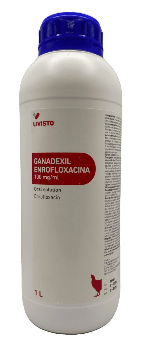 GANADEXIL ENROFLOXACINA 1 liter - Shopivet.com