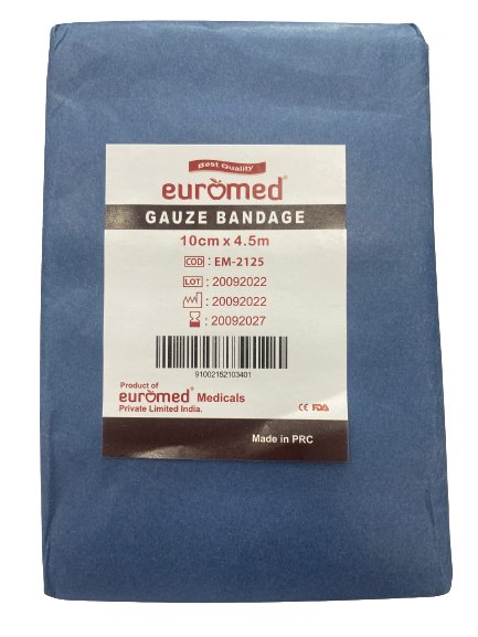 Gauze Bandage 10cm x 4.5m - Shopivet.com