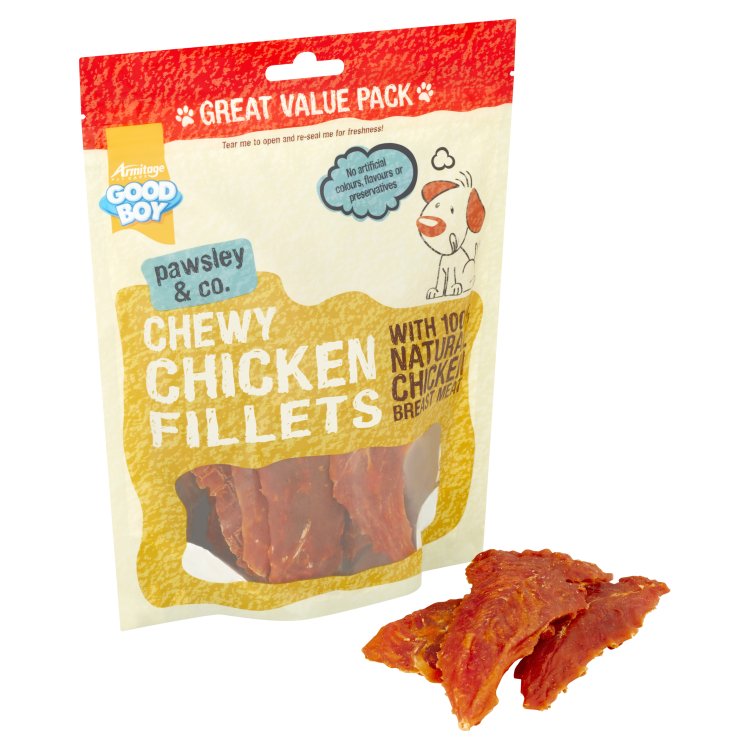 Goodboy Chewy Chicken Fillets 320g Value Pack - Shopivet.com