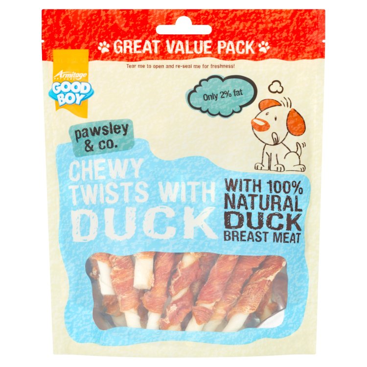 Goodboy Chewy Twists with Duck 320g Value Pack - Shopivet.com