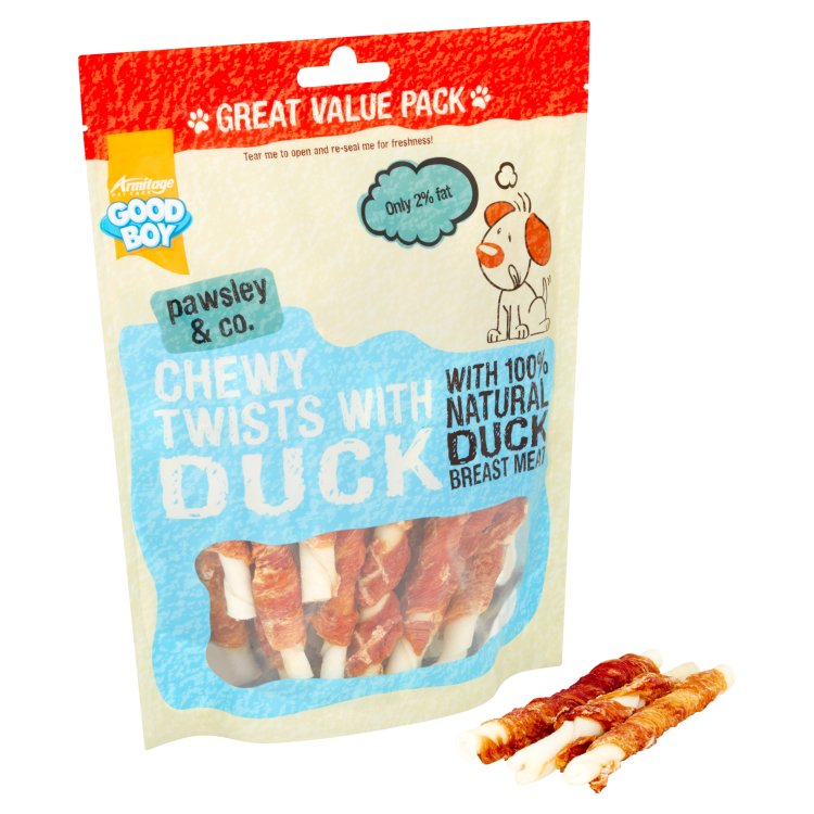 Goodboy Chewy Twists with Duck 320g Value Pack - Shopivet.com