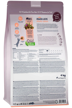 Happy Cat Adult Sterilised Atlantik Lachs Atlantic Salmon 4kg - Shopivet.com