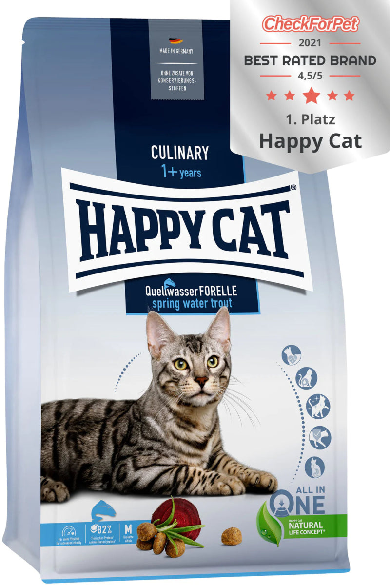 Happy Cat Culinary Q Forelle (Trout) 10kg - Shopivet.com