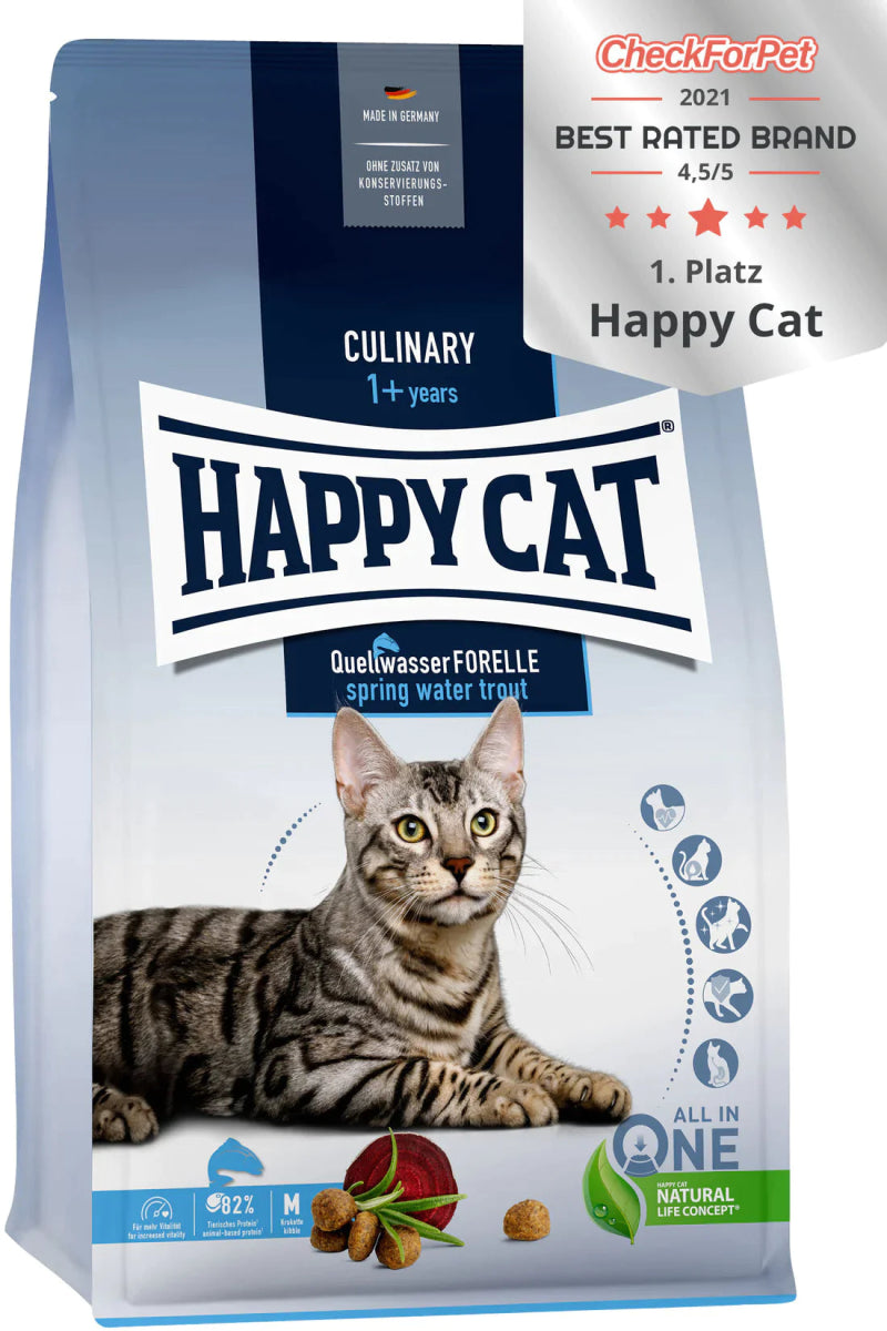 Happy Cat Culinary Q Forelle (Trout) 4kg - Shopivet.com