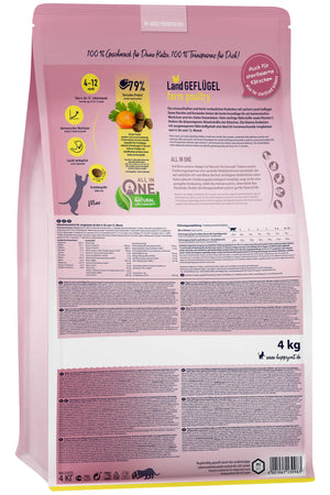 Happy Cat Junior Land Geflugel (Poultry) 10 kg - Shopivet.com