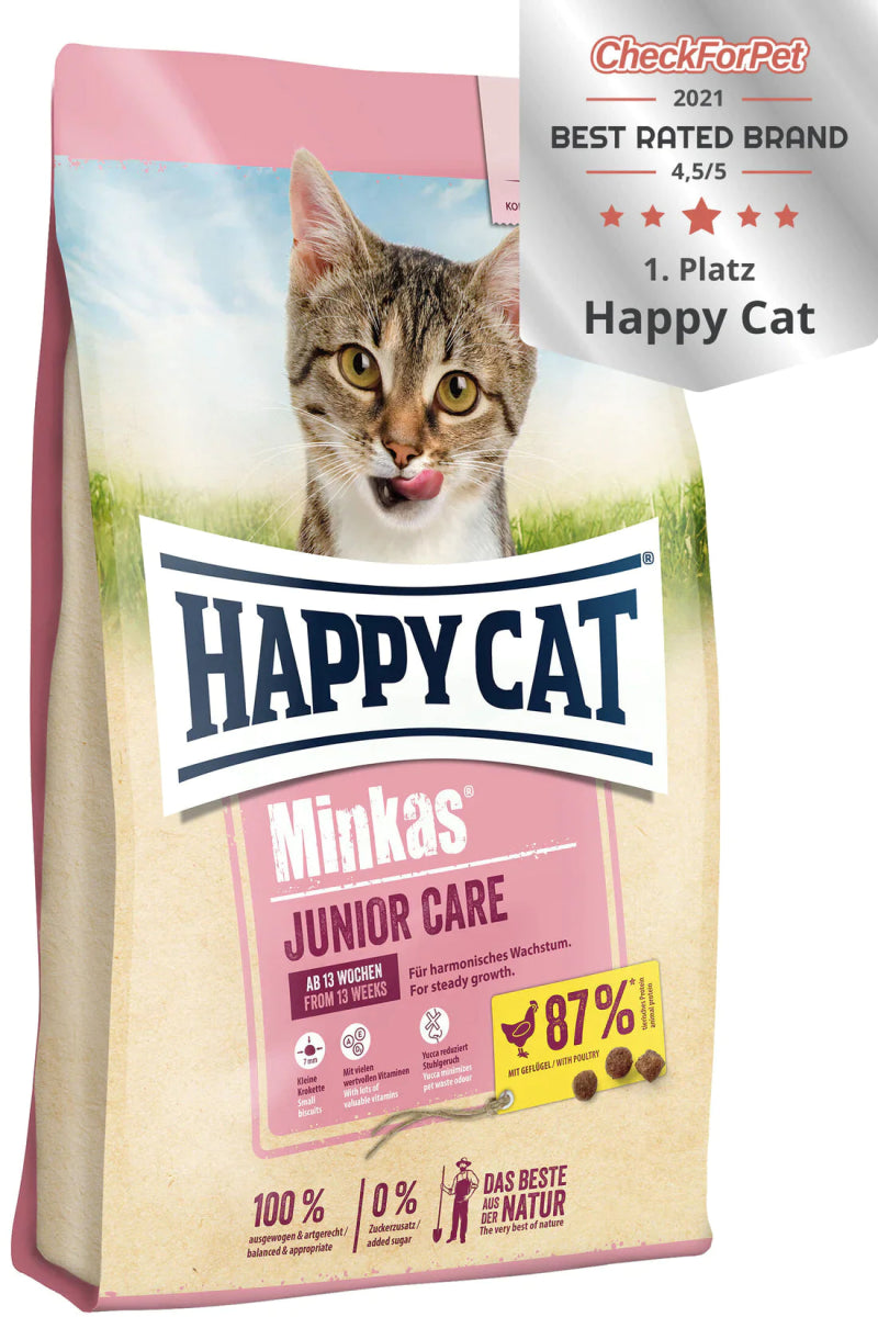 Happy Cat Minkas Junior Care 1.5kg - Shopivet.com