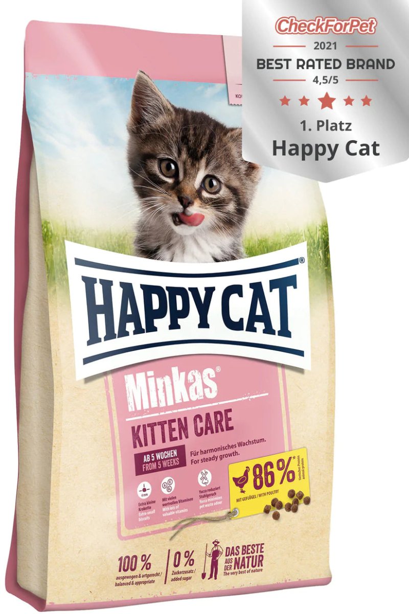 Happy Cat Minkas Kitten care 10 kg - Shopivet.com