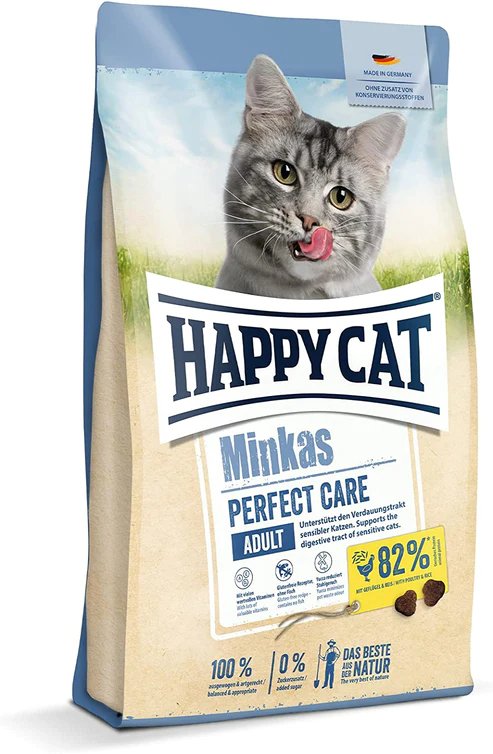 happy Cat Minkas Perfect Care Poultry & Rice 500g - Shopivet.com