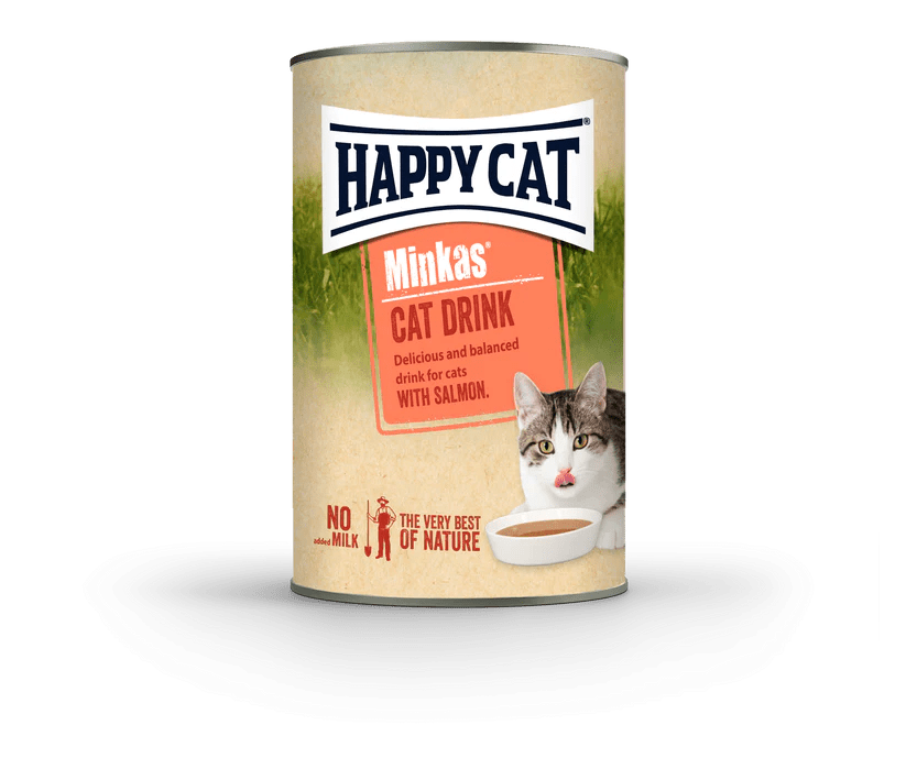 Happy Cat Minkas Salmon Drink 135ml - Shopivet.com