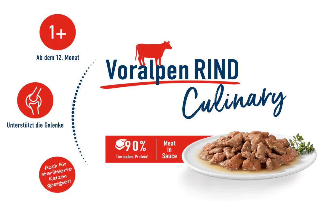 Happy Cat MIS Culinary Bavarian Beef 85 gm - Shopivet.com