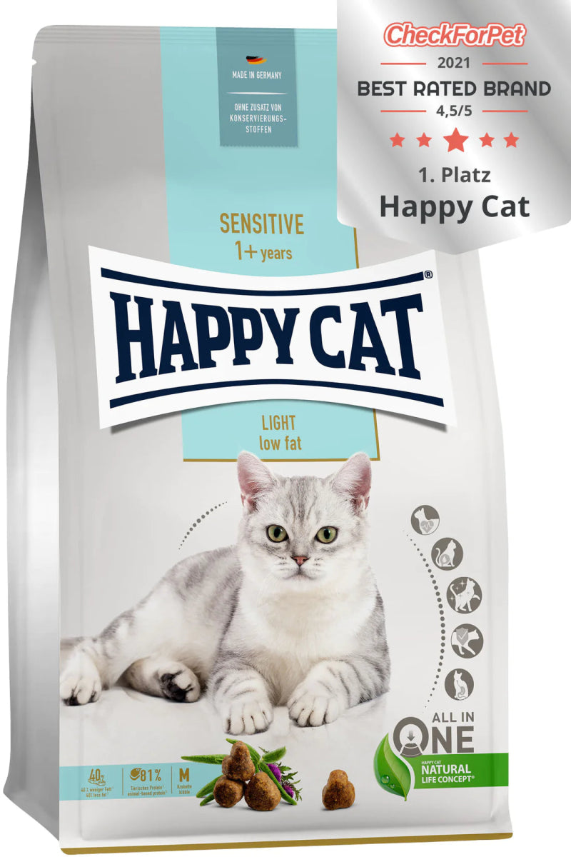 Happy Cat Sensitive Adult Light 10kg - Shopivet.com