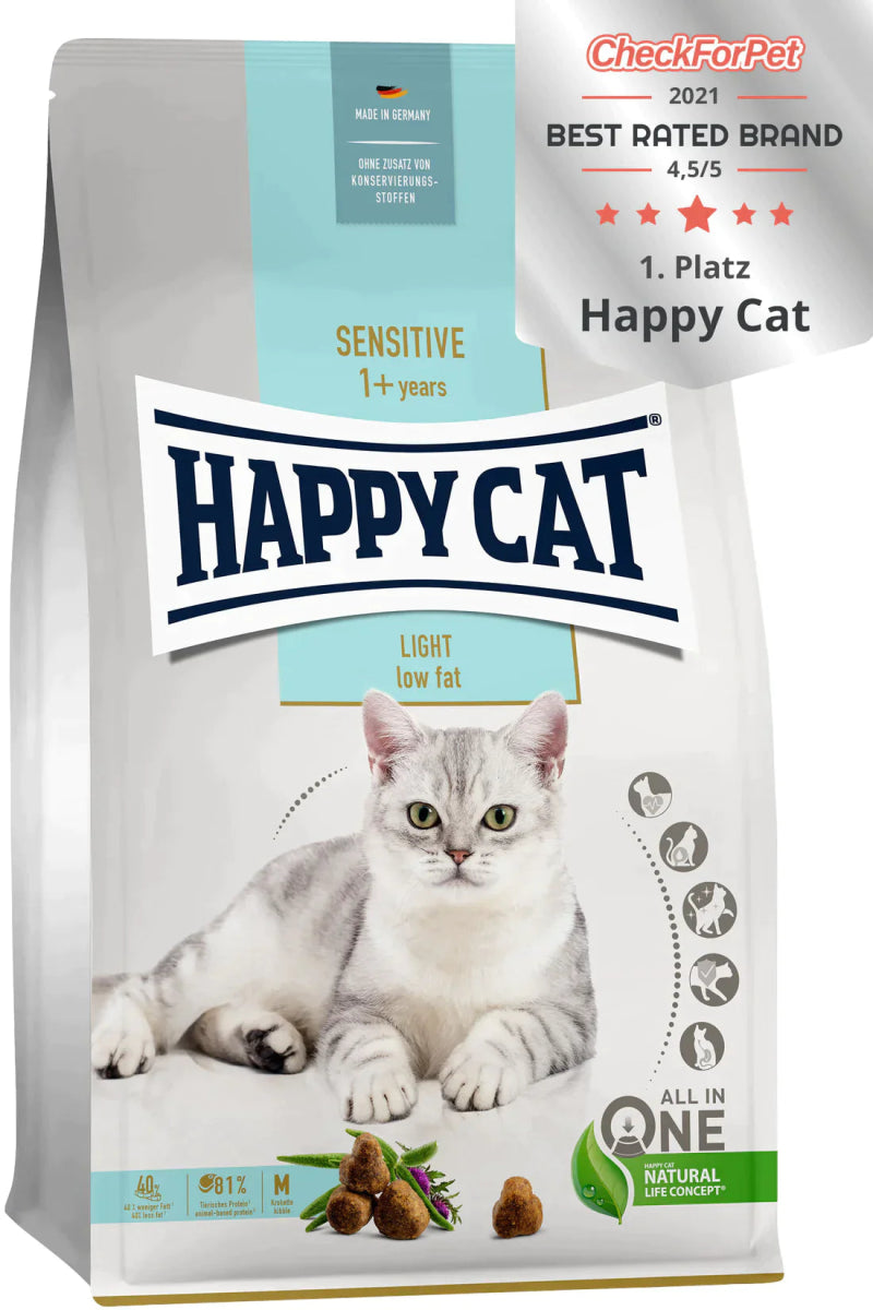 Happy Cat Sensitive Adult Light 1.3kg - Shopivet.com