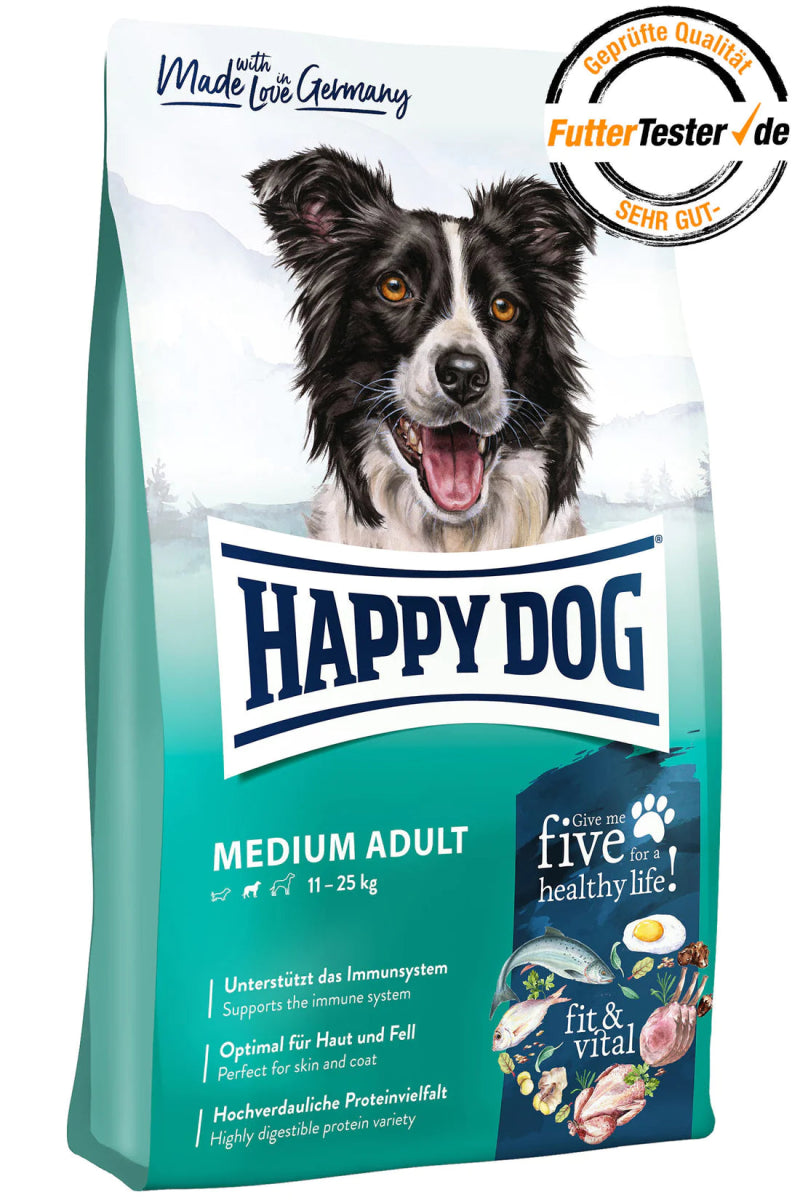 Happy Dog Fit & Vital Medium Adult 12kg - Shopivet.com