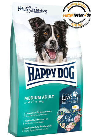 Happy Dog Fit & Vital Medium Adult 1kg - Shopivet.com