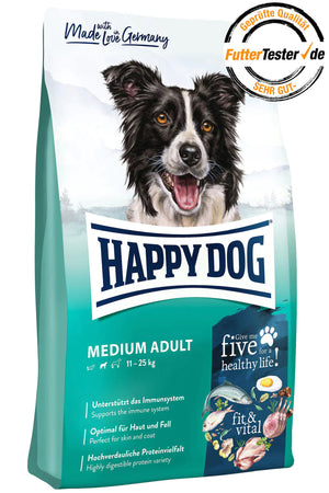Happy Dog Fit & Vital Medium Adult 4kg - Shopivet.com