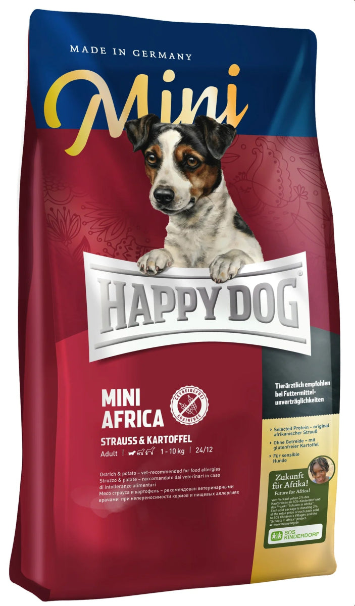 Happy Dog Mini Sensible Africa 1kg - Shopivet.com
