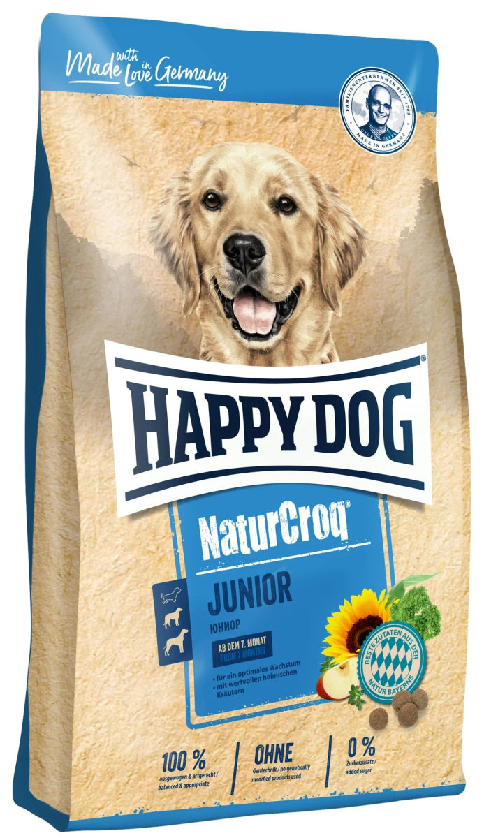 Happy Dog Naturcroq Junior 15kg - Shopivet.com