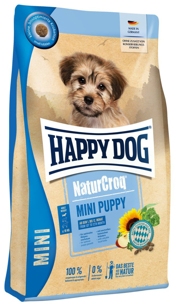 Happy Dog Naturcroq Mini Puppy 4kg - Shopivet.com