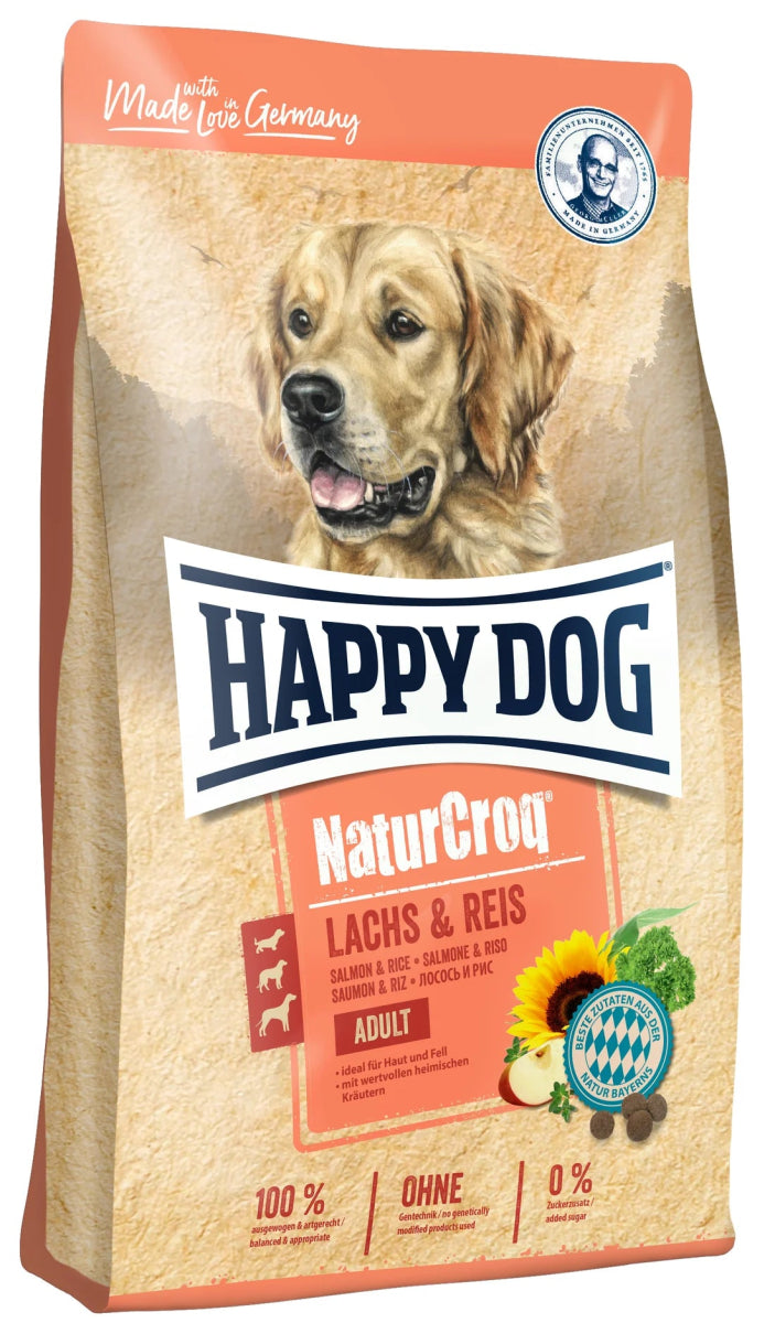 Happy Dog NaturCroq Salmon & Rice 11kg - Shopivet.com