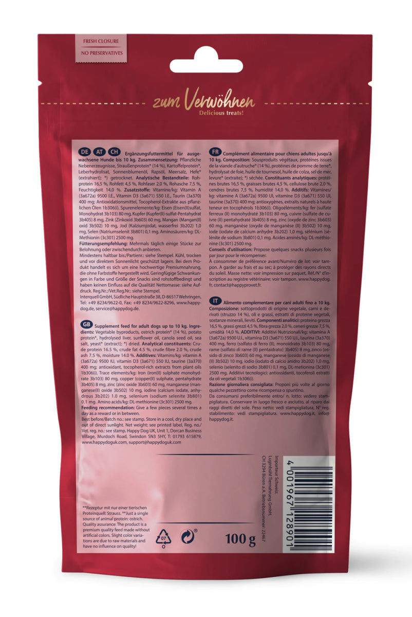 Happy Dog SoftSnack Mini Africa 100g - Shopivet.com