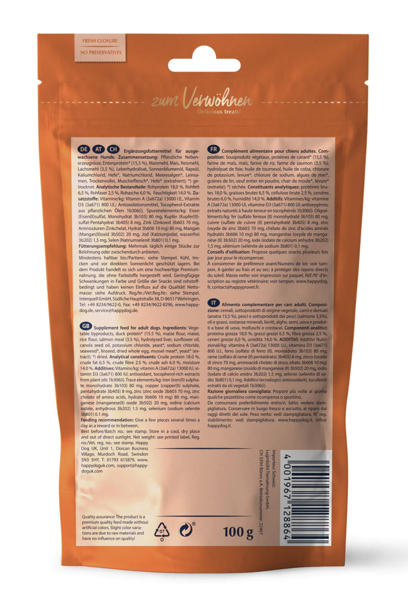 Happy Dog SoftSnack Toscana 100g - Shopivet.com