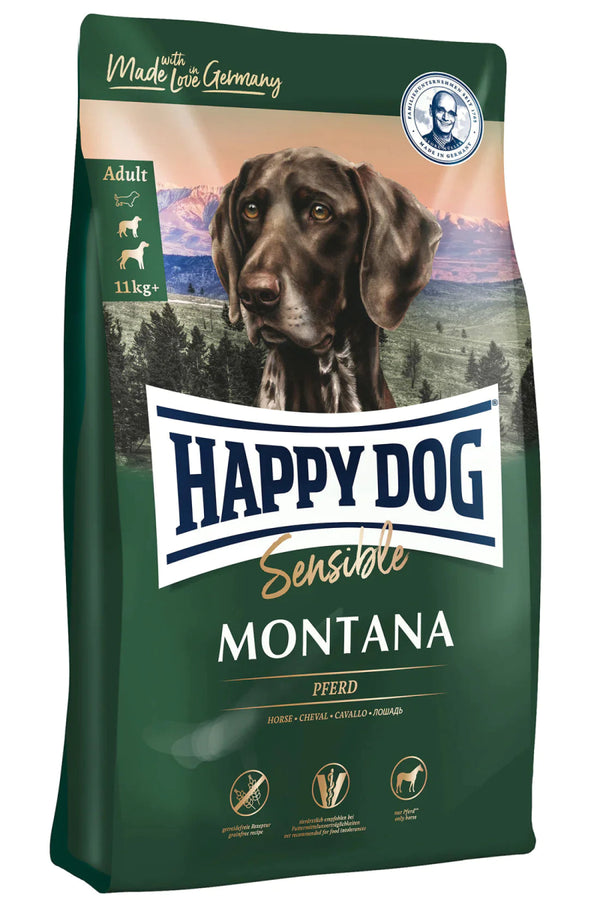 Happy Dog Supreme Sensible Montana Peerd 1kg - Shopivet.com