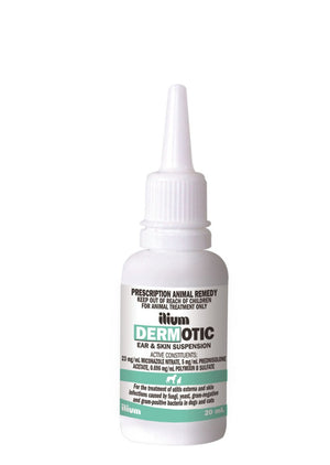 ilium Dermotic Ear & Skin Suspension 20ml - Shopivet.com