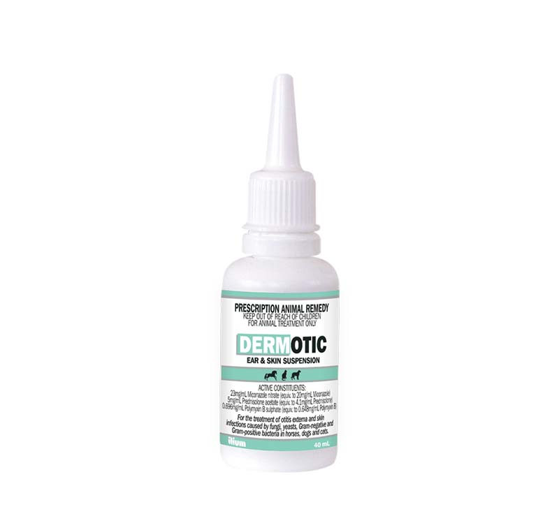 ilium Dermotic Ear & Skin Suspension 40ml - Shopivet.com