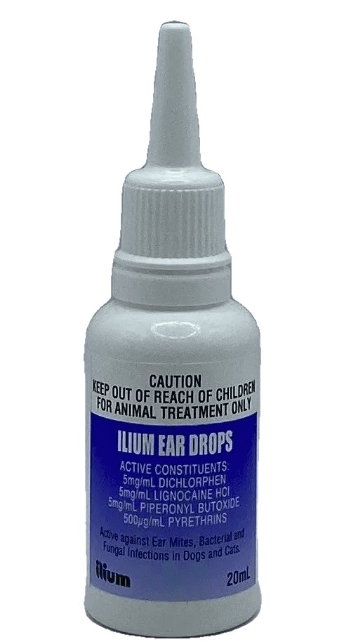 ilium Ear Drops 20ml 20 ml - Shopivet.com