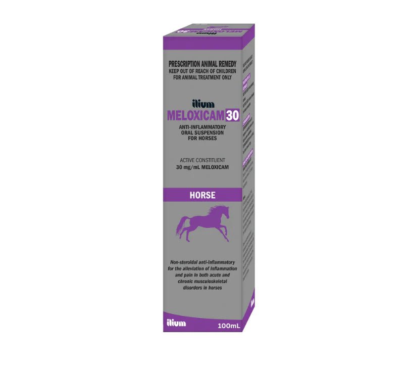 ilium Meloxicam 30 Suspension for Horses 100ml - Shopivet.com