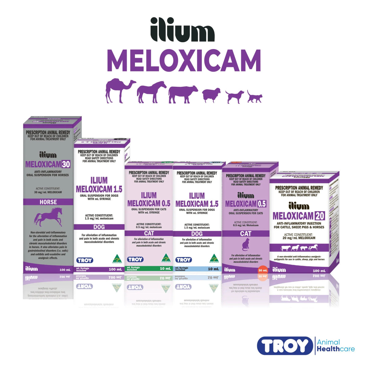 ilium Meloxicam Suspension 0.5 for Cats 10ml - Shopivet.com