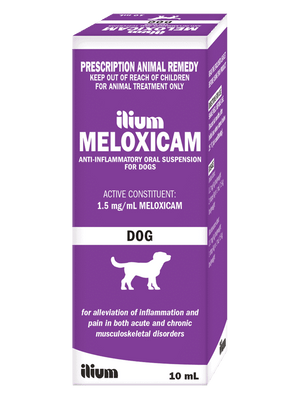 ilium Meloxicam Suspension 1.5 for Dogs 10ml - Shopivet.com