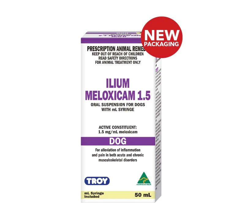 ilium Meloxicam Suspension 1.5 for Dogs 50ml - Shopivet.com