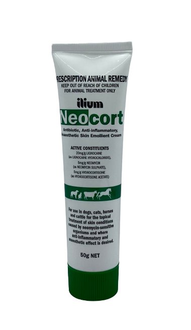 ilium Neocort Skin Emollient Cream 50g - Shopivet.com