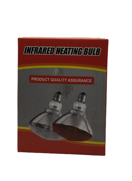 INFRARED HEATING BULB 200-250Watt - Shopivet.com