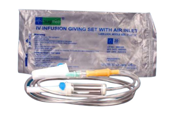 Infusion set IV Surgimed - Shopivet.com