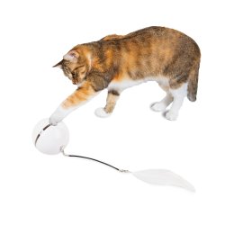 Interactive - Rolling Laser Ball Cat Toy - Shopivet.com