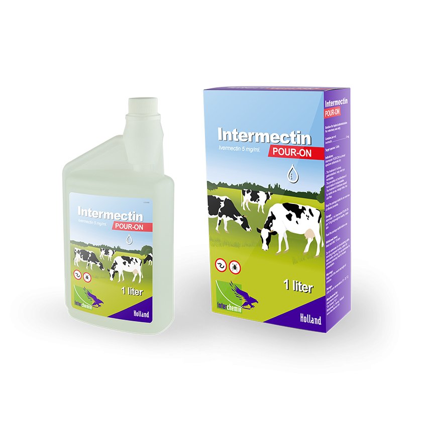Intermectin Pour-on 1Liter - Shopivet.com