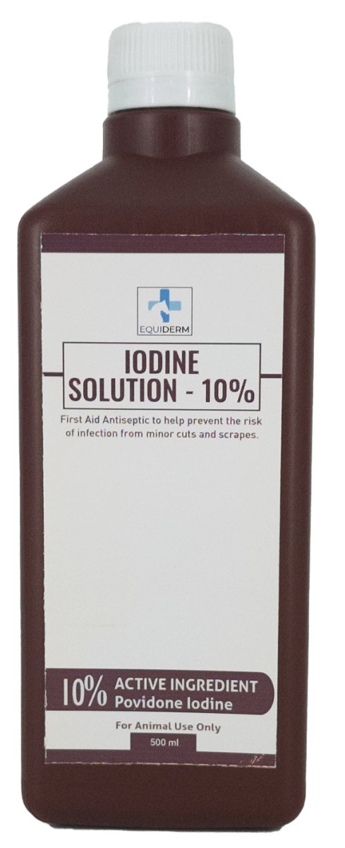 iodine solution 10% 500ml - Shopivet.com
